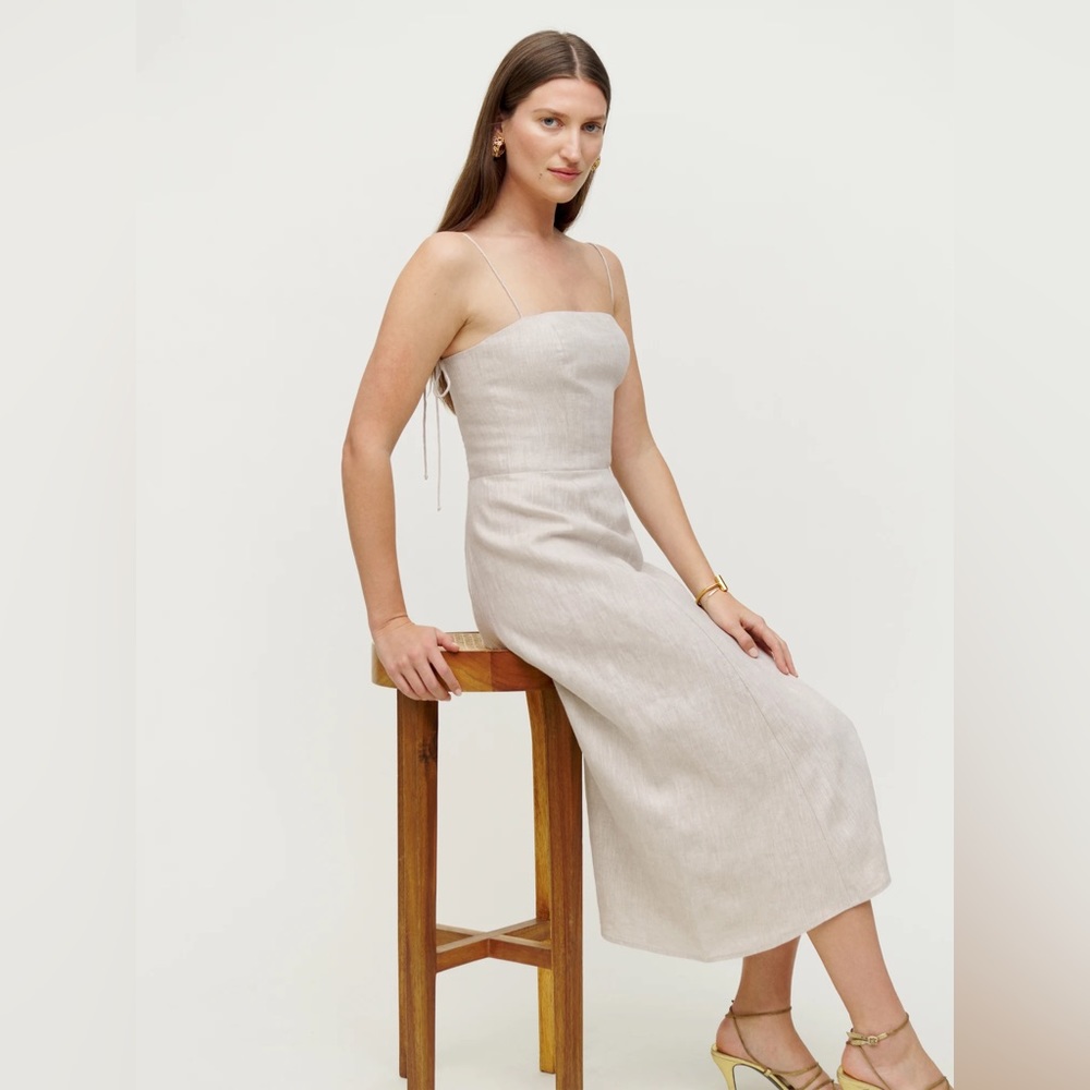 Reformation Christen Linen dress NWT size 2